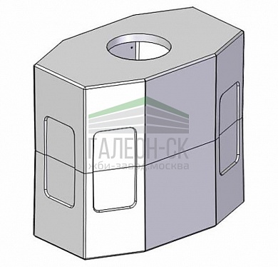 Колодец ККСр-3,5-10(80) ГЕК (Тротуар/Дорога)