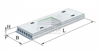 Плиты перекрытия 3ПБ38-15-6
